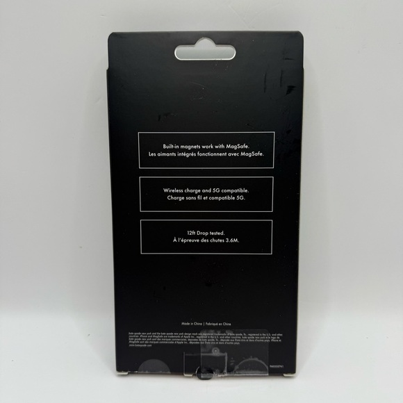 NIB Kate Spade New York iPhone 16 Protect Clear Case Floral Black White MagSafe - Picture 4 of 4